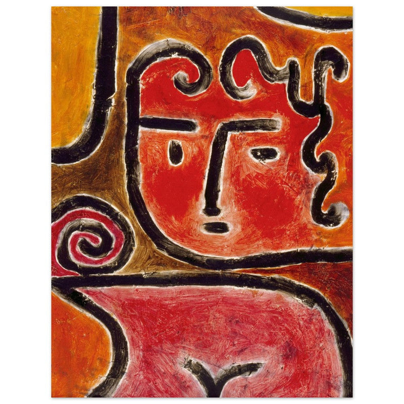 Paul Klee Hot Blooded Girl