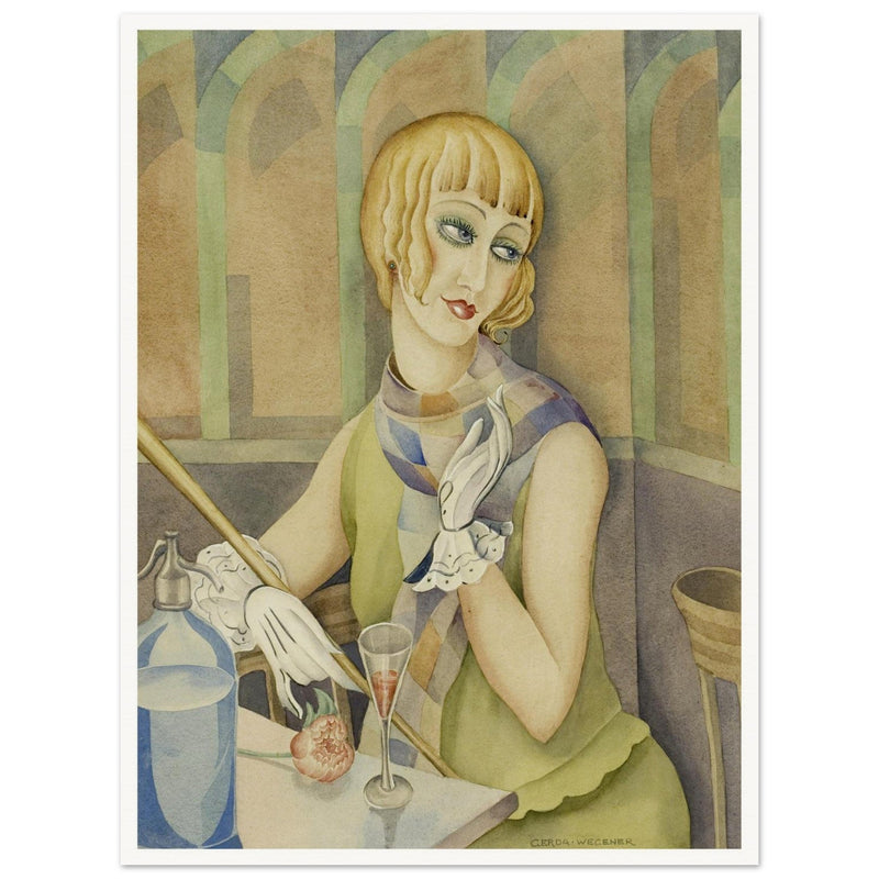 Lili Elbe by Gerda Wegener.