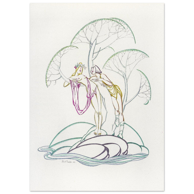 Daphnis and Chloe illustration by John Austen.