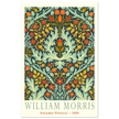 William Morris Autumn flowers vintage wallpaper reproduction.