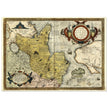 Ancient map of Tartaria by Abraham Ortelius  XVI Century.
