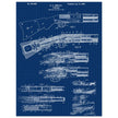 Firearm historic patent 1900. Matte paper