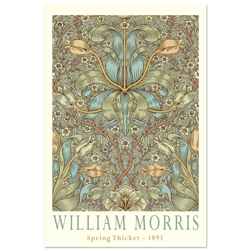 William Morris Spring Thicket 1893.