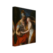 Canvas Allegory of Peace and War by Pompeo Girolamo Batoni 1776. Greek Roman mythology