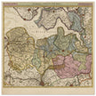 Flanders ( Flandriae ) ancient map by Nicolaes Visscher .