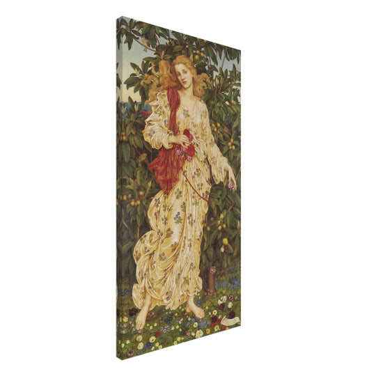 Evelyn de Morgan painting Flora