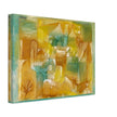 Paul Klee Fascsade brown green 1919. Modern abstract painting.    and redesigned wallart