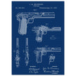 Firearm patent by John Moses Browning 1897 .