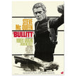 Steve Mc Queen Bullit movie poster.