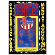 The Beatles concert poster reproduction. Final Concert at Candlestick Park in 1966.