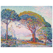 Paul Signac paintin La Baie Saint Tropez  The Bay Saint Tropez