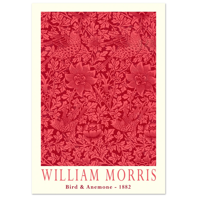 William Morris Bird and Anemone.