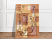 Paul Klee Hoffmanesque Scene abstract painting.
