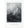 Gustave Dore illustration of King Arthur legend . Camelot . From the book Idylls of the King by Alfred Tennyson.