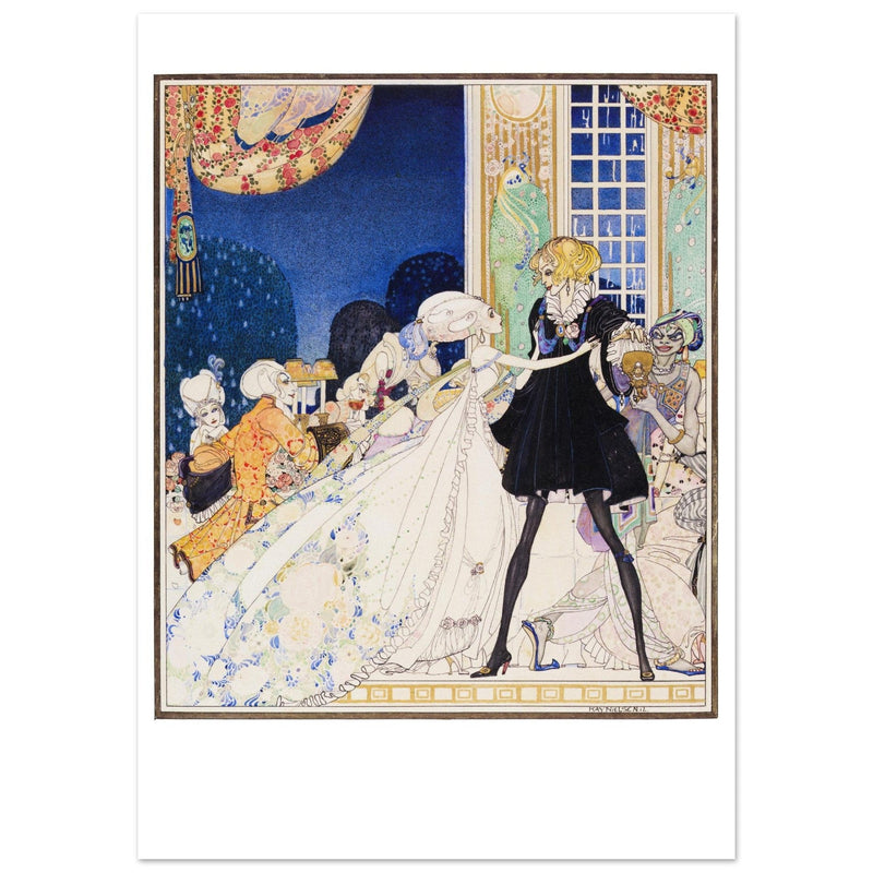 Kay Nielsen and his illustration to The Twelve Dancing Princesses.