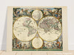 1690 World map - Orbis Terrarum Nova et Accurata Tabula