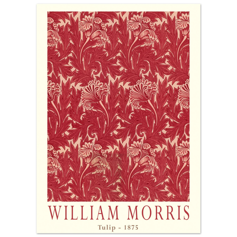 William Morris Tulip 1875 .