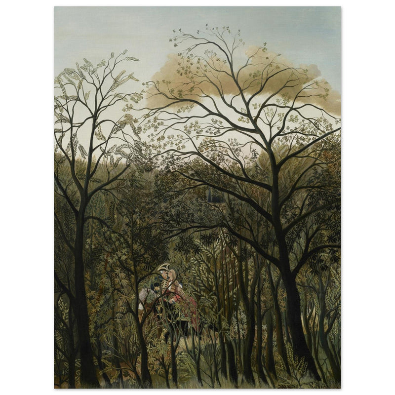 Henri Rousseau Rendezvous in the Forest painting reproduction on canvas o