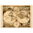 Ancient world map. Nova orbis tabvla in lvcem edita by Frederik de Wit