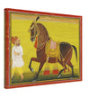 A Horse and a Groom attributed to Bagta Devgarh