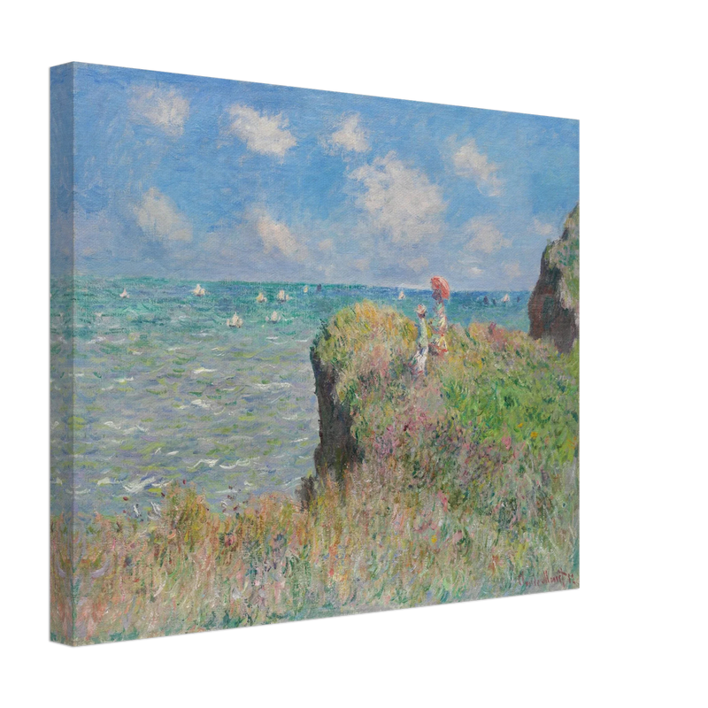 Cliff Walk at Pourville by Claude Monet