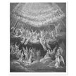 Gustave Dore illustration for The Divine Comedy by Dante Alighieri.  Paradise.