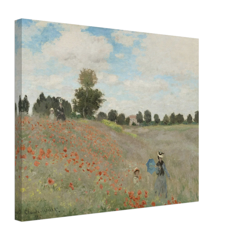Poppy Field by Claude Monet