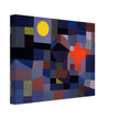Paul Klee Fire at Full Moon abstract painting.   .