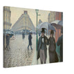 Paris Street Rainy Day by Gustave Caillebotte 1877.