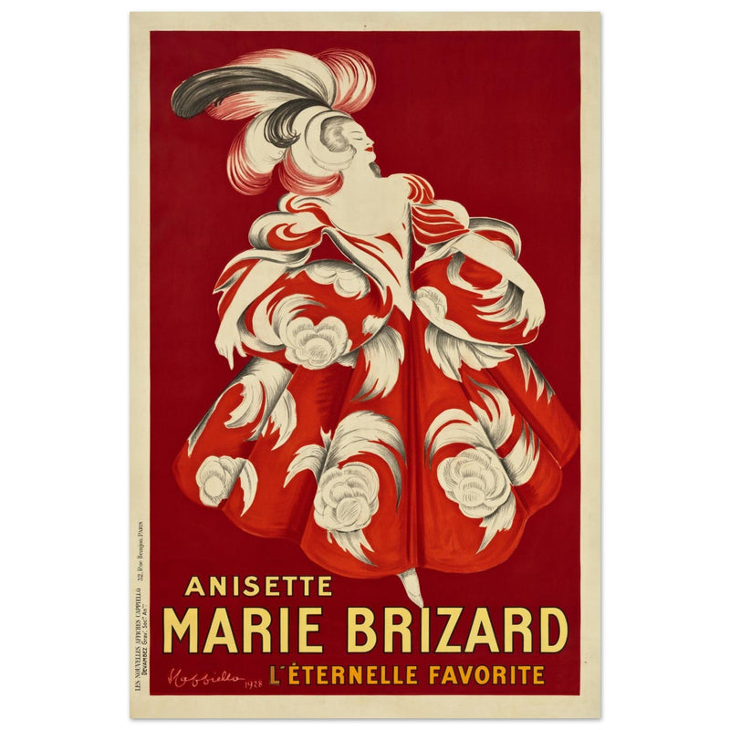 Anisette Marie Brizard vintage advertising poster by Leonetto Cappiello.
