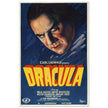 Dracula movie poster. Bela Lugosi vampire film .