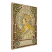 Art Nouveau Alphonse Mucha La Plume.