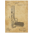 Firearm mechanism patent by John M. Browning.