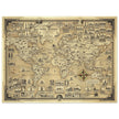 Pictorial Map of the World Wonders  by Ernest Dudley Chase.