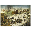 The Census at Bethlehem painting by Pieter Bruegel The Elder.
