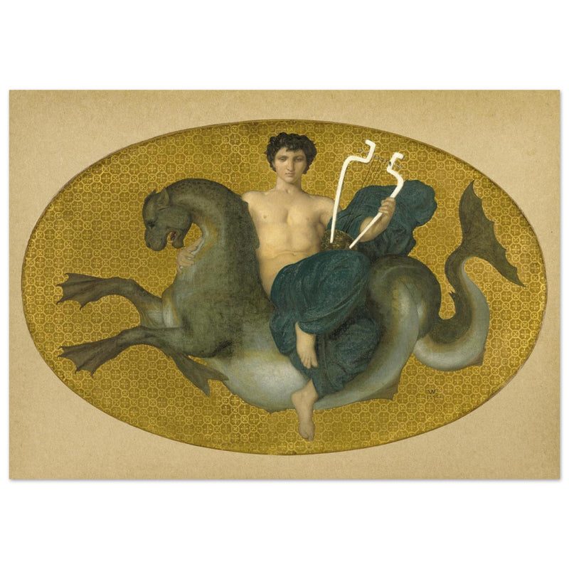 William Adolphe Bouguereau painting Arion on a Sea Horse