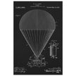 Airship patent drawing by T S C lowe Air balloon illustration