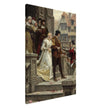 Edmund Blair Leighton painting historic medieval wedding To Arms