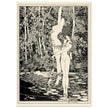John Austen illustration for Hamlet The death of Ophelia