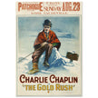 Charlie Chaplin The Gold Rush movie poster.