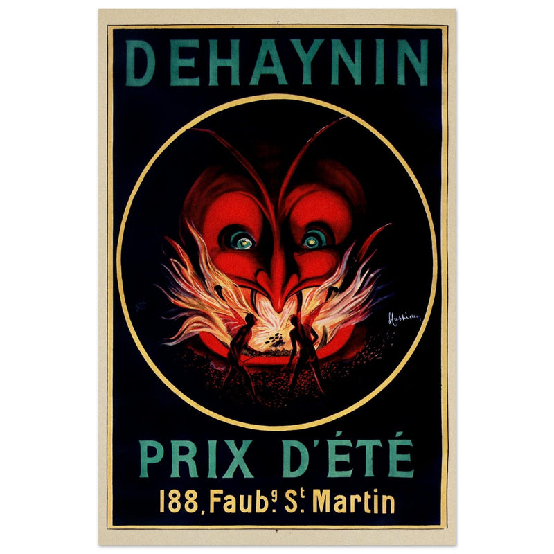 Dehaynin Prix d' Ete vintage advertising poster by Leonetto Cappiello.