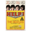 The Beatles Help film poster reproduction. Printed on Fine art paper