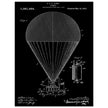Airship patent drawing by T S C lowe Air balloon illustration
