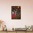 Paul Klee Villa painting.  and redesigned artwork