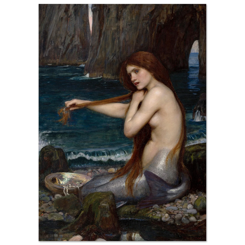 A Mermaid by John William Waterhouse 1900.