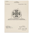 Electric Motor  patent 416194 by Nikola Tesla.