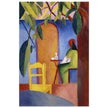 Turkish cafe by August Macke painting reproduction