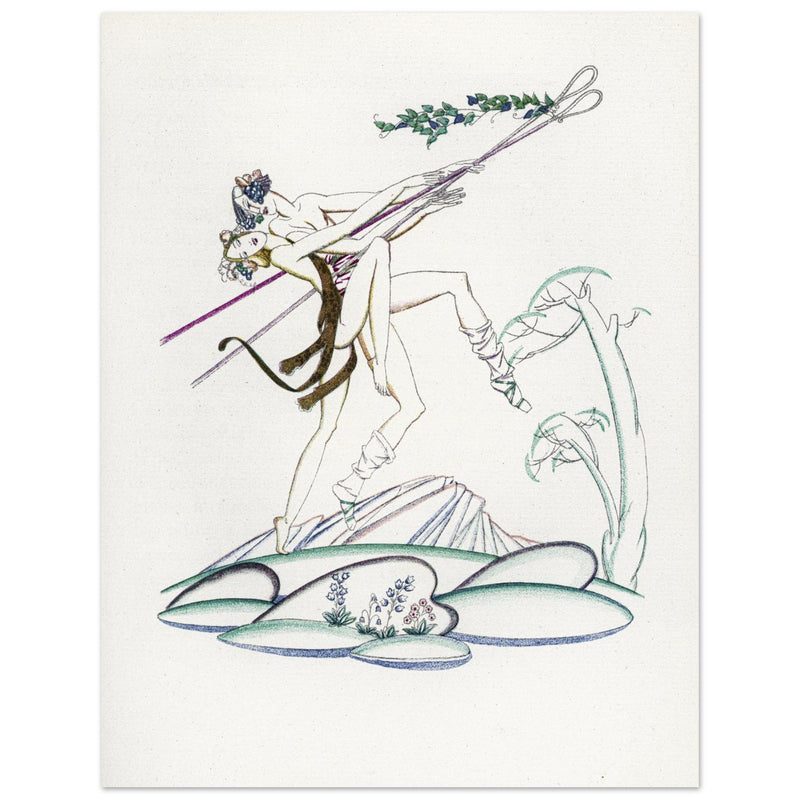 Daphnis and Chloe illustration by John Austen.