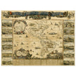 Ancient map of America XVII century by Nicolaes Visscher.