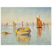 Paul Signac Concarneau, calme du matin painting